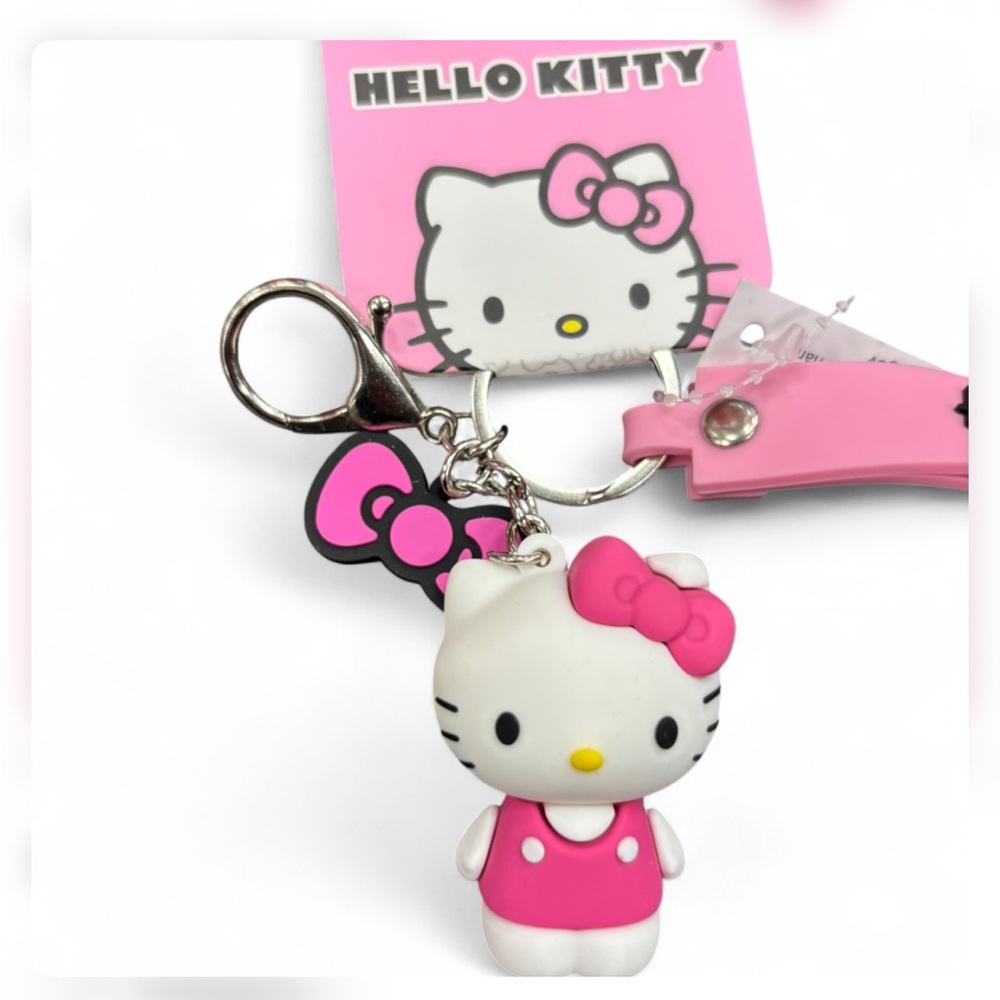 Hello Kitty Pink Keychain or Bag Charm